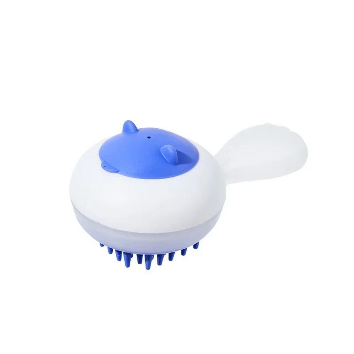 New Automatic Cleaning Pet Bath Brush Soft Gel Cat Massage Hair Removal Brush Dry Wet Dual Purpose Dog Bathing Brush
